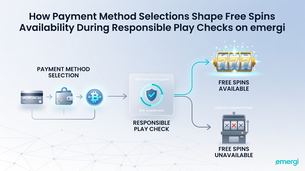 Illustration of responsible play check interface with payment confirmation on mobile